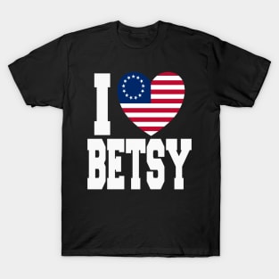 USA Betsy Ross Flag Victory 1776 T-Shirt